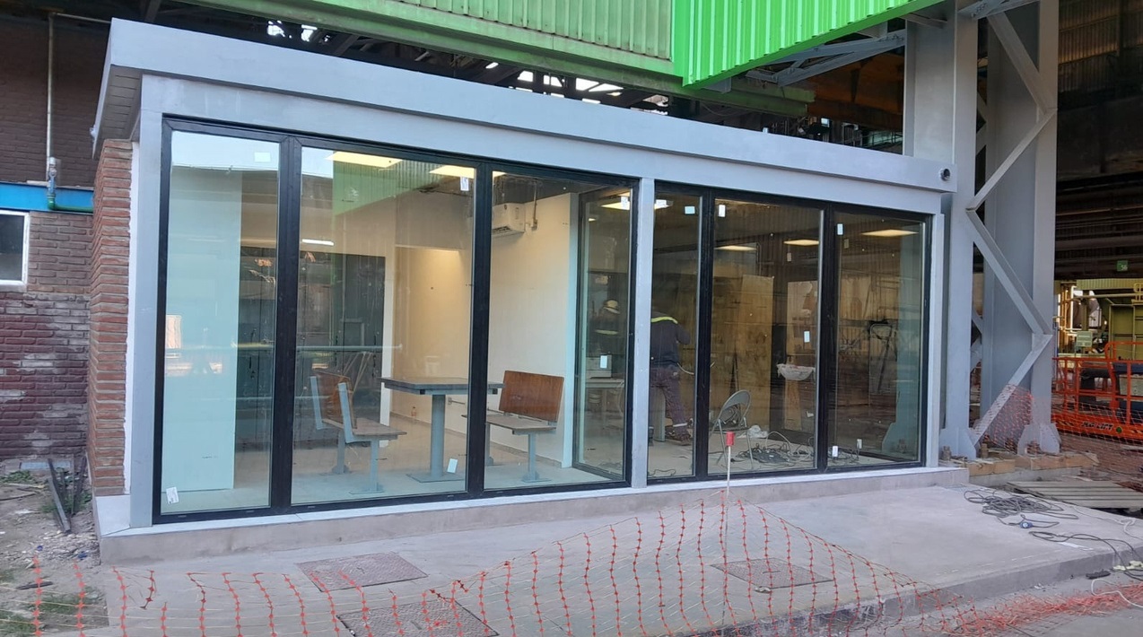 Nueva oficina y comedor en Planta Siderca Campana